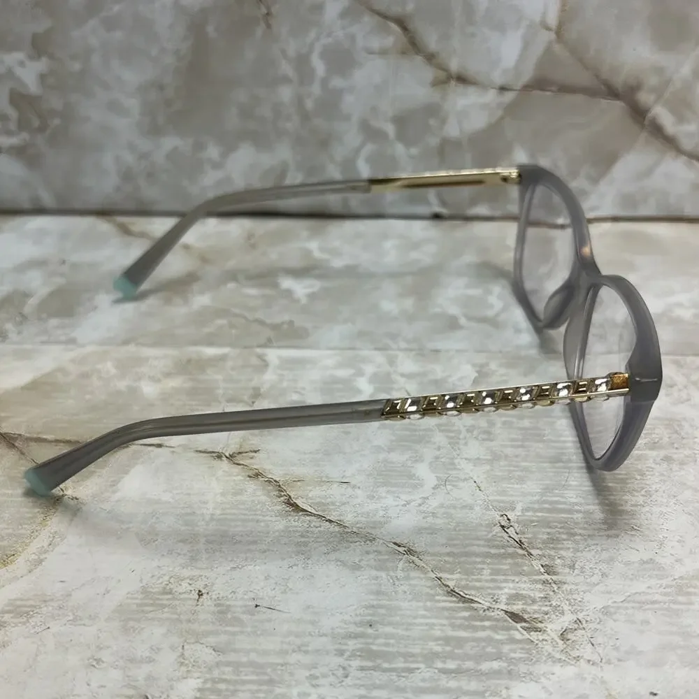 Tiffany & Co. Eyeglasses TF 2215-B 8267 Opal Grey 52-15-140 FRAMES ONLY Italy